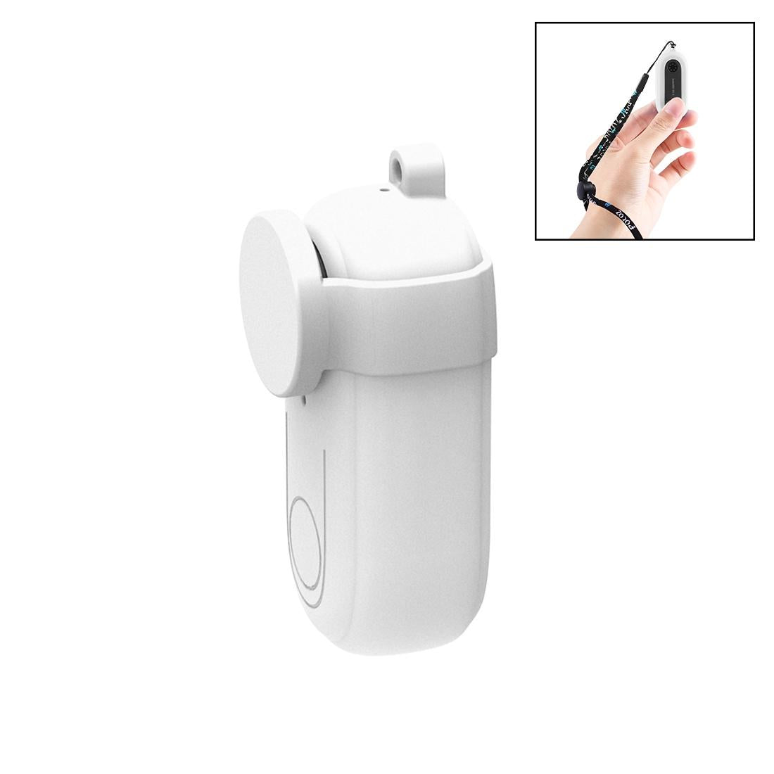 V562-W755UP-221721-00 Insta360 Go 2 Silicone Case with Lens Cover - White - Image 1