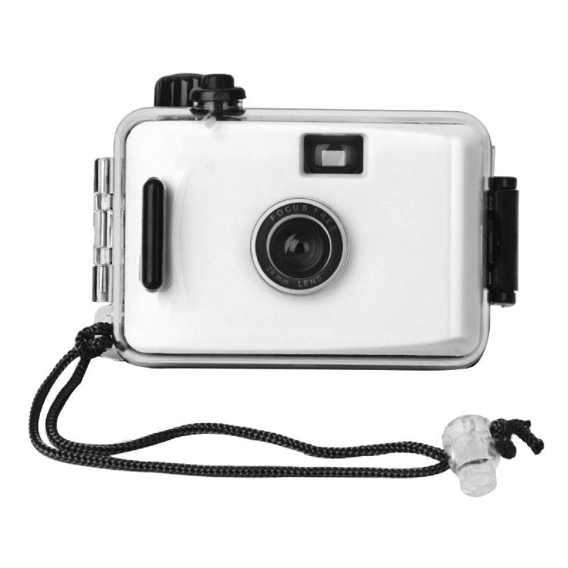 V562-WB3080ACD-202502241305-00 Waterproof Retro Film Camera for Kids - Mini Point-and-shoot 5m - Black White - Image 1