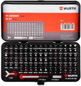 V563-0614251500-174019-00 Wurth Universal 90pc Drill Bit Set - Assortment - Image 1