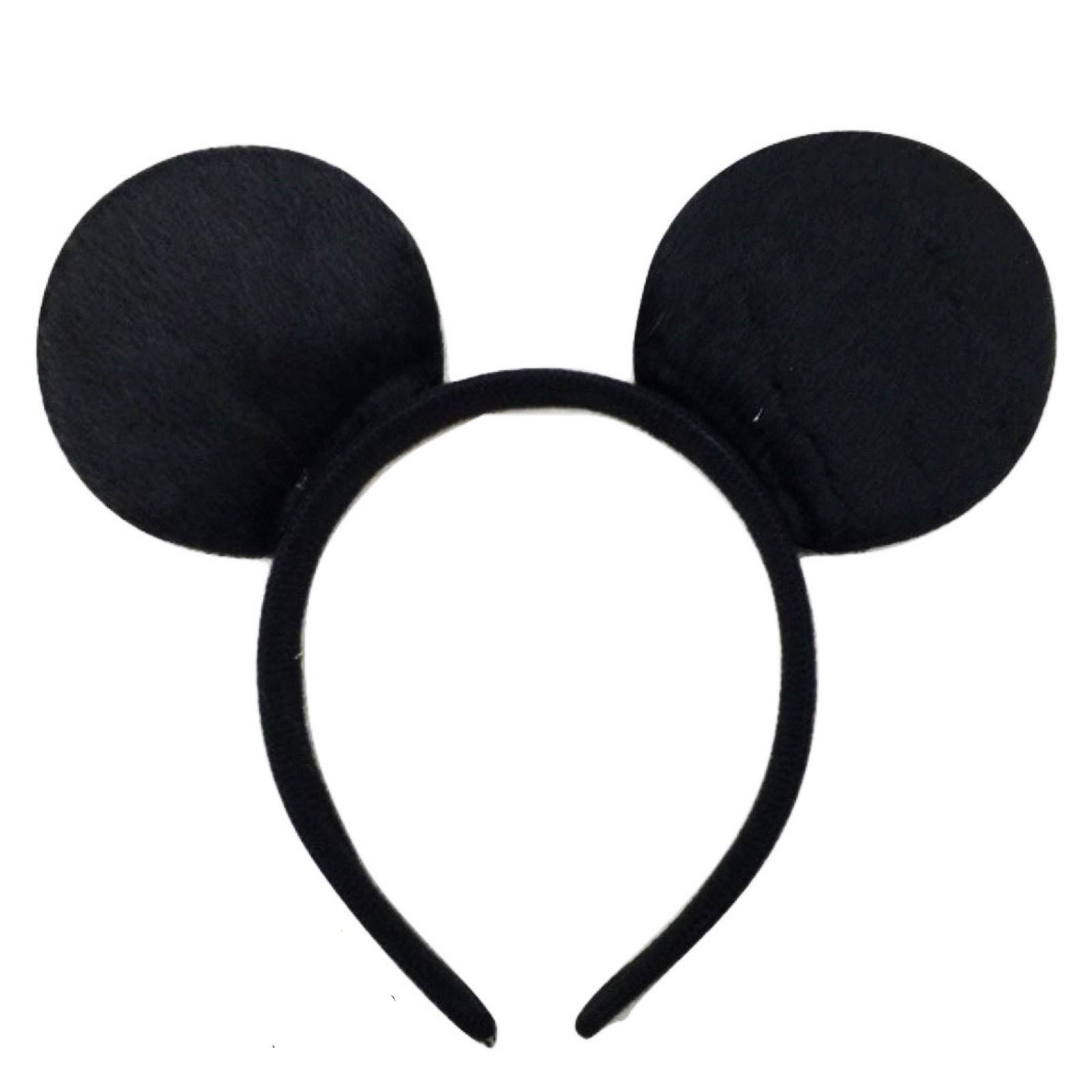 V563-14950-184754-00 Mickey Minnie Mouse Headband Costume Halloween Party Hair Head Band - Black - Image 1