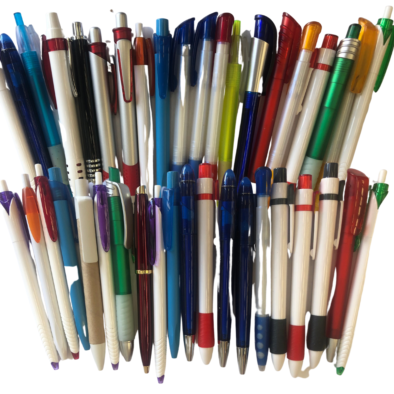 V563-50PCS-81_70-173265-00 50x Ball Point Pen Gift School Office Business Ballpoint - ASSORTED BULK PACK - Image 1