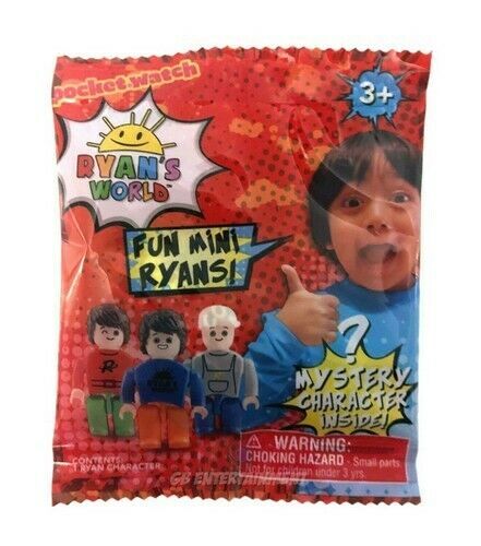 V563-9588871261818-202503051601-00 Ryans World Fun Mini Ryans! Mini Brick Figures Assorted - Image 1