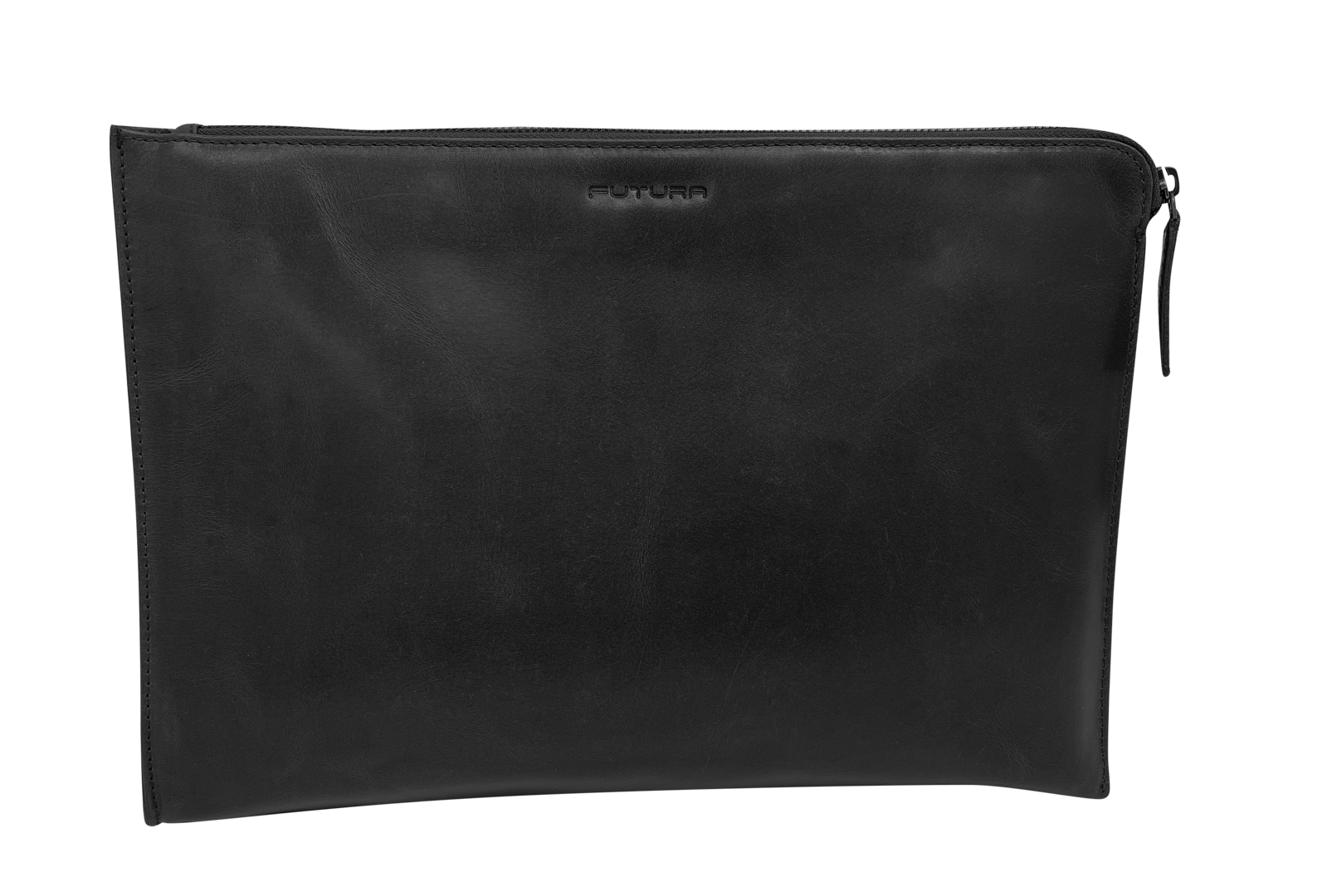 V563-A1979LBLACK-167429-00 Futura Mens Document Satchel College School Office Travel Bag - Black - Image 1