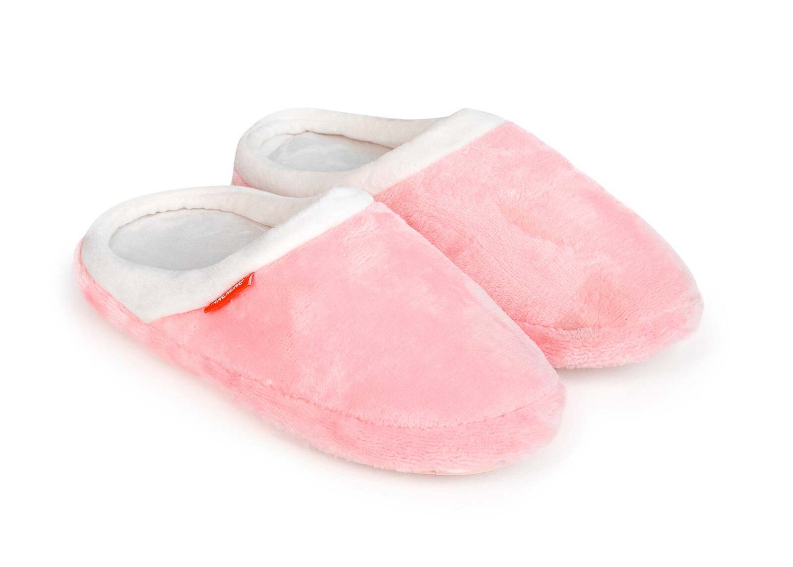 V563-AS702-43-202503051605-00 ARCHLINE Orthotic Slippers Slip On Arch Scuffs Pain Relief Moccasins - Pink - EU 43 - Image 1