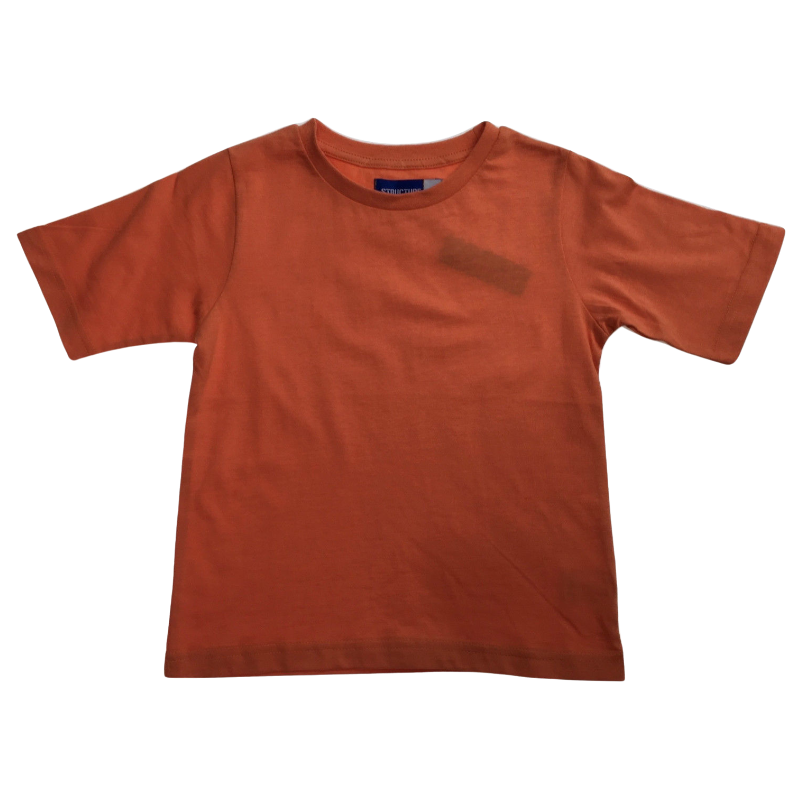 V563-BR-KDSPLAINTEE-RED-14-202503051111-00 KIDS PLAIN T SHIRT Childrens Child 100% COTTON Boys Girls Basic Blank Tee Top - Red - 14 - Image 1