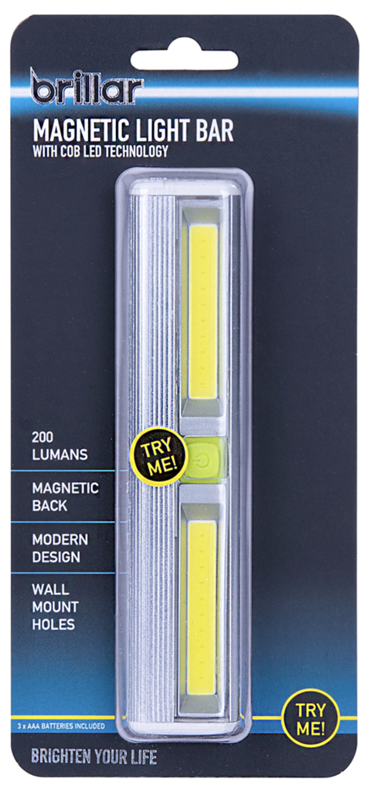 V563-BR0011-202505071415-00 Brillar Magnetic Light Bar Night Strip Battery Operated (included) - Image 1