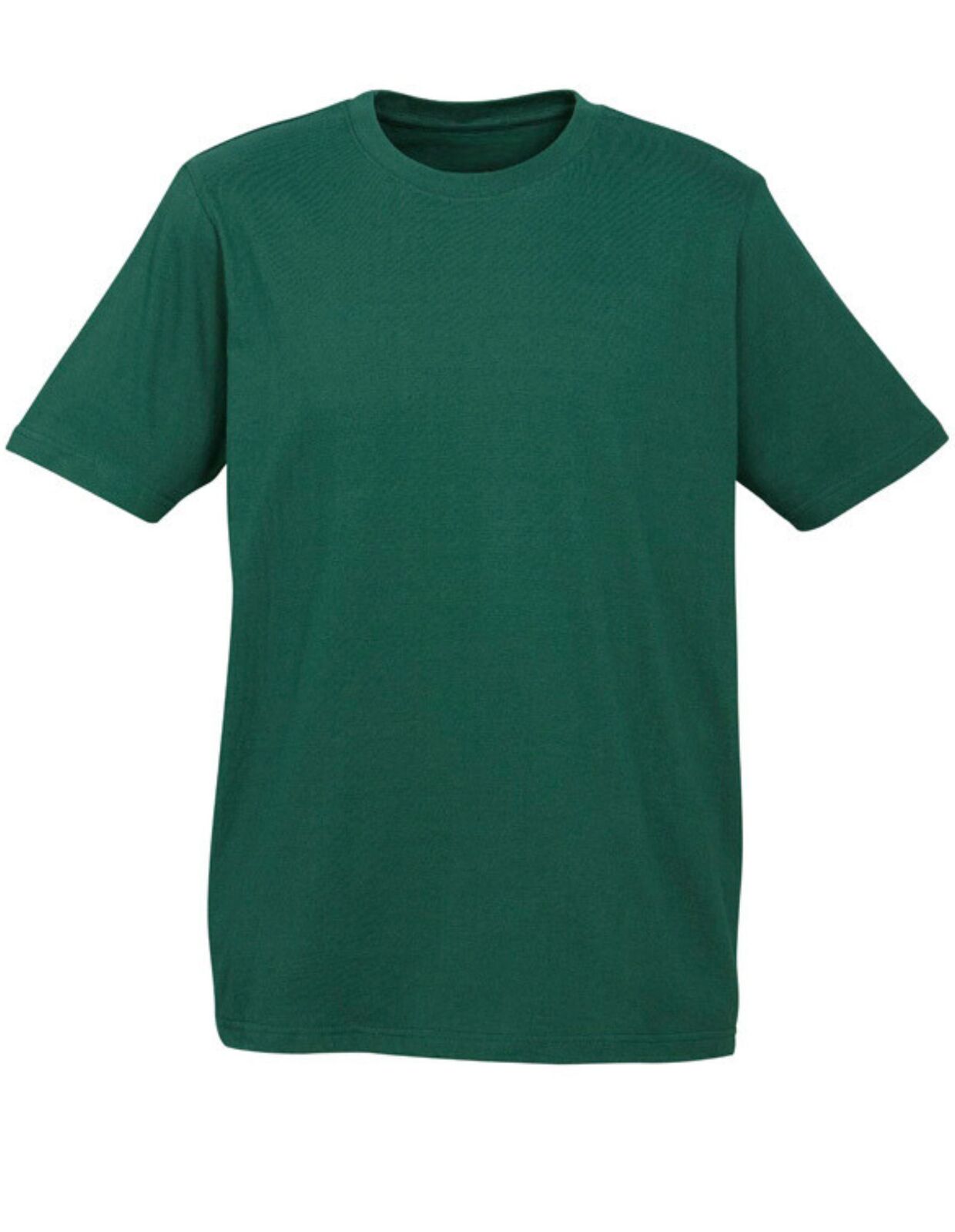 V563-MPLAINT-BTLGREEN-L-202503051931-00 Plain T-Shirt 100% COTTON Basic Blank Tee Mens Ladies Casual BULK Adults - Bottle Green - L - Image 1