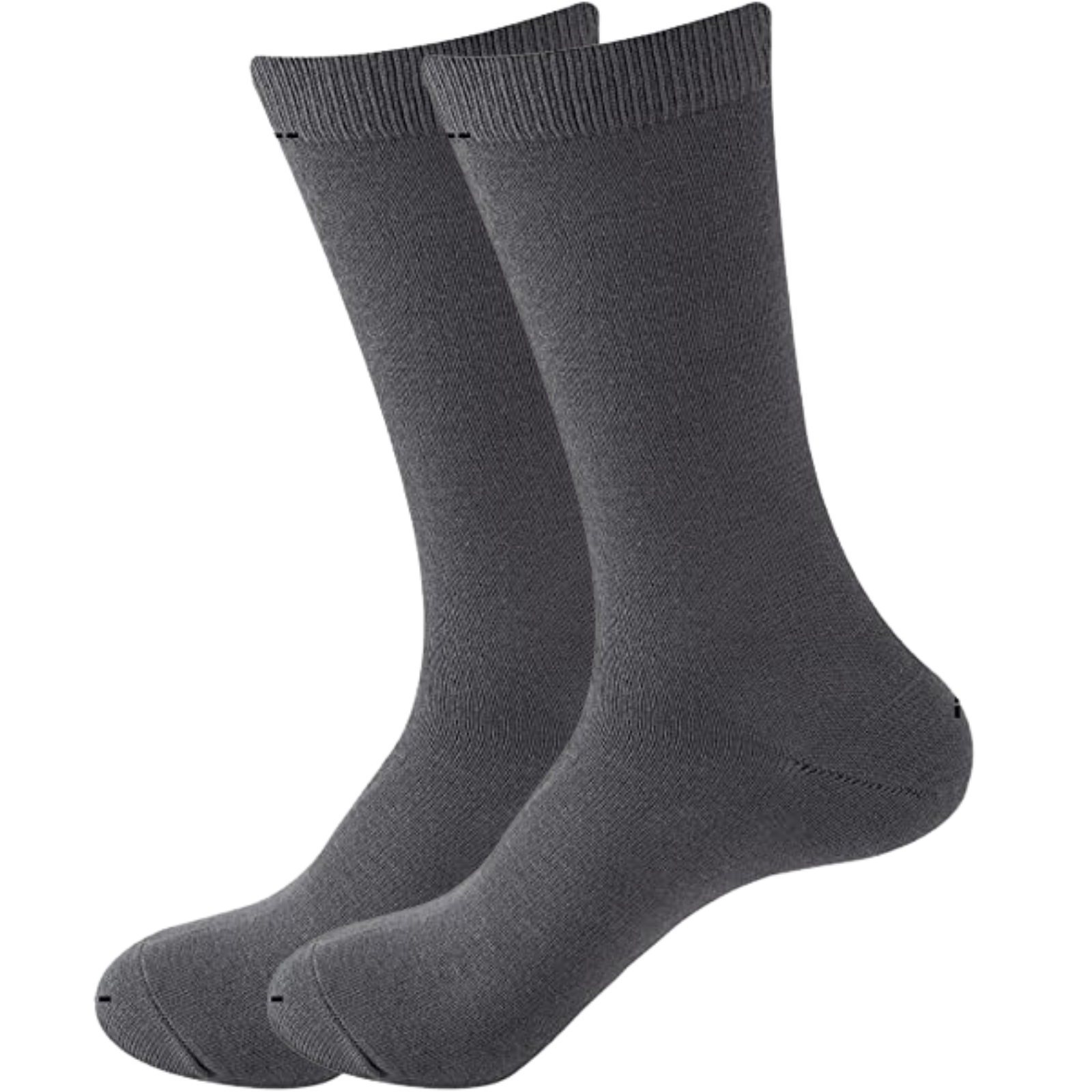 V563-UP-1BMBCREW-DRKTEAL-11_14-202503051730-00 BAMBOO SOCKS Crew Natural Eco Healthy Enviro Unisex Work Anti-Bacterial Business - Dark Teal - 11-14 - Image 1