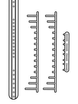 V563-V56801-202503051420-00 Volkl Grommet Set Replacement Bumper Guard for V-Feel 8 & V-Cell 8 Tennis Racquets - Image 1
