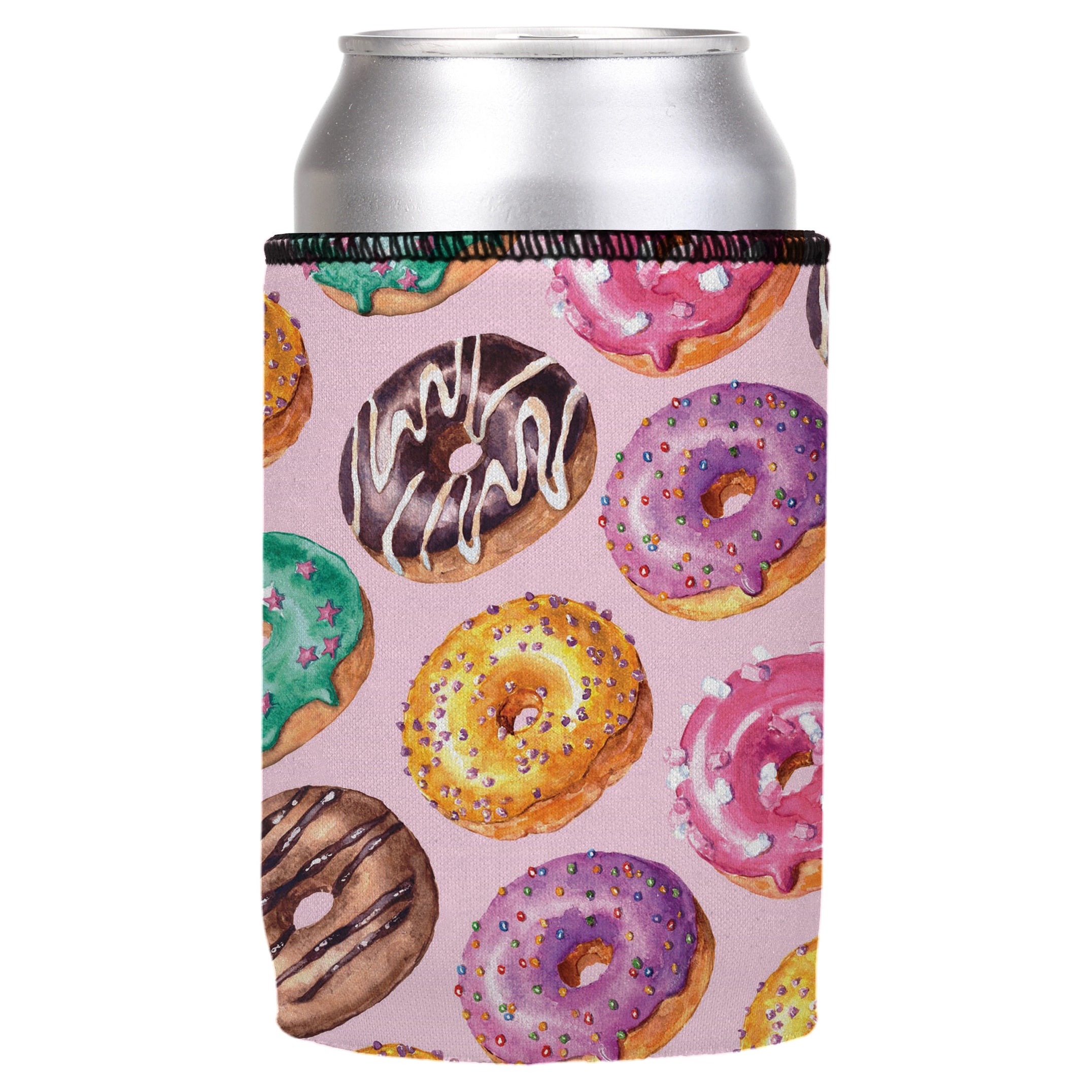 V570-ST-2177-A-202503260845-00 Donuts Go Nuts Stubby Cooler - Standard - Image 1
