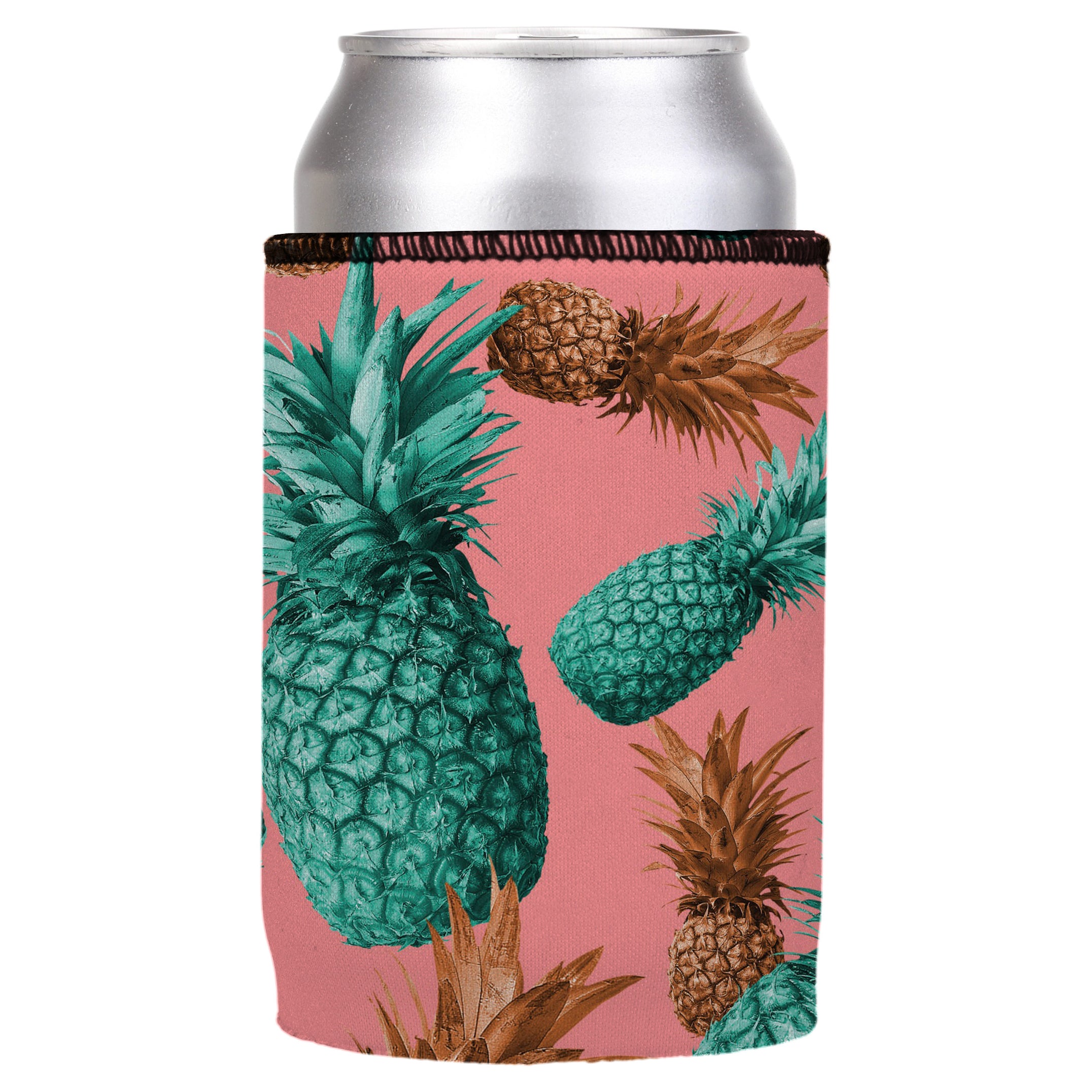 V570-ST-2194-A-202503260845-00 Mmm Pineapples Yummy Stubby Cooler - Standard - Image 1
