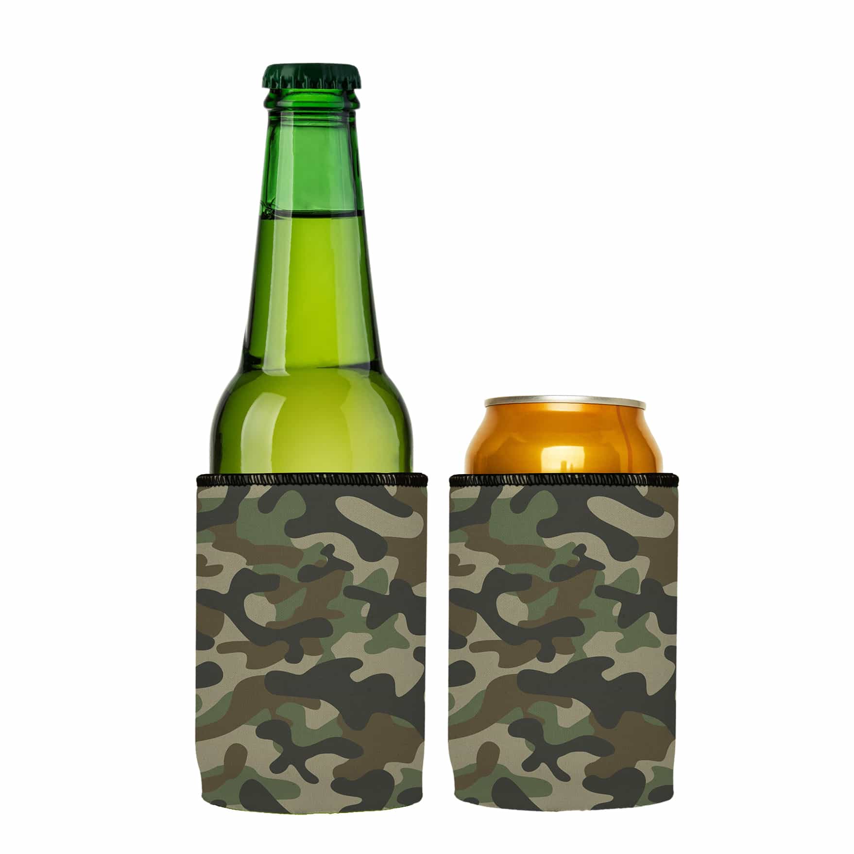 V570-ST-2985-A-2-202503260906-00 Woodland Camo Stubby Cooler 2-Pack - Standard - Image 1