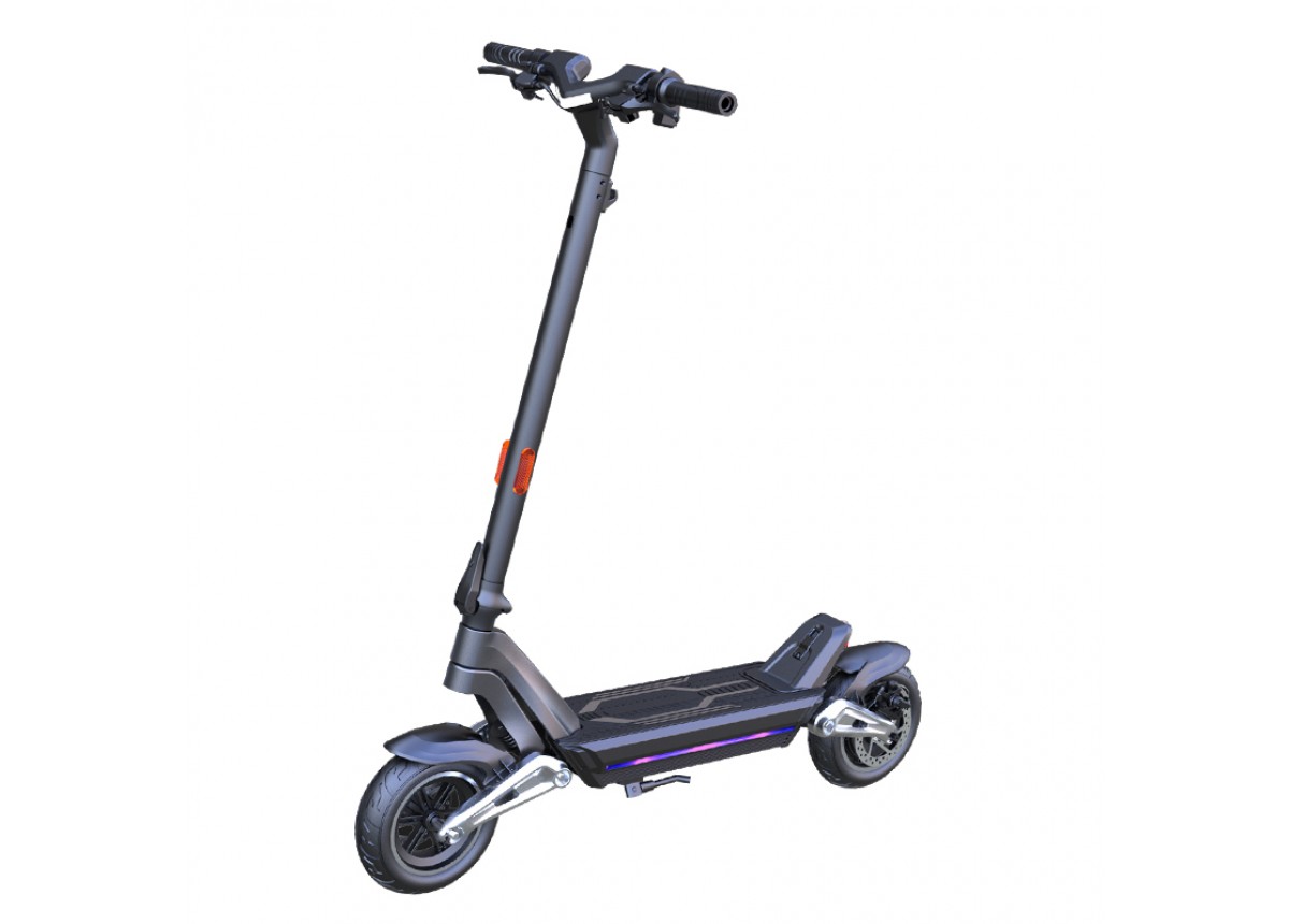 V572-GS-A8U-202506230925-00 Go Skitz Pro Volt Electric Scooter Folding Black - Image 1
