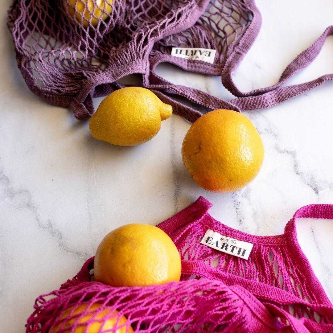 V573-MESHSHOPH-140172-00 Reusable Cotton Shopping Bag - Image 1