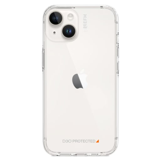 V578-EFCTAAE197TRA-226620-00 EFM Alta Pure Case Armour with D3O Crystalex For iPhone 14 Plus (6.7") - Clear - Image 1