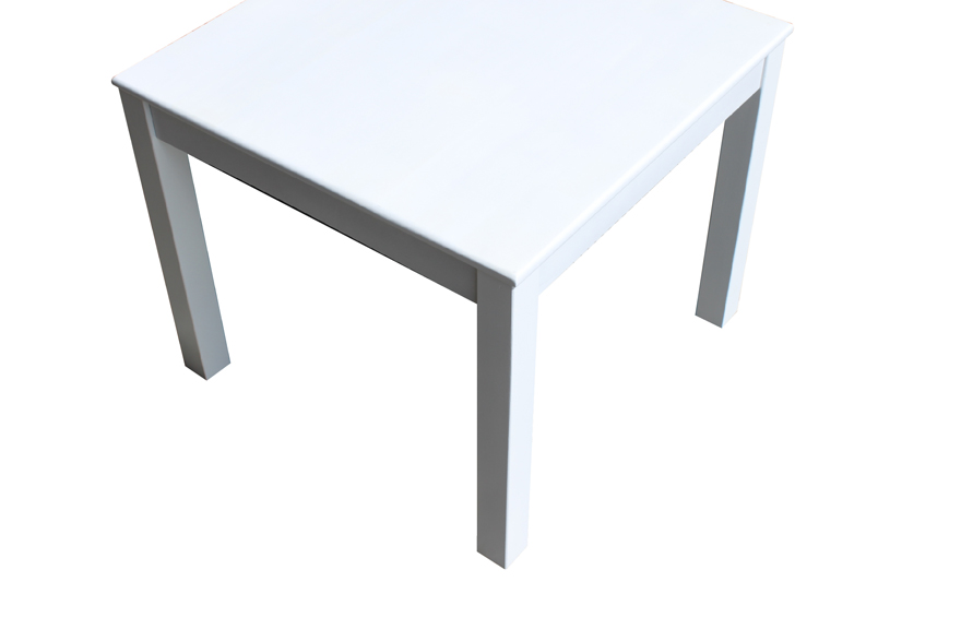 V59-033-03_4 White Square Table - Image 1