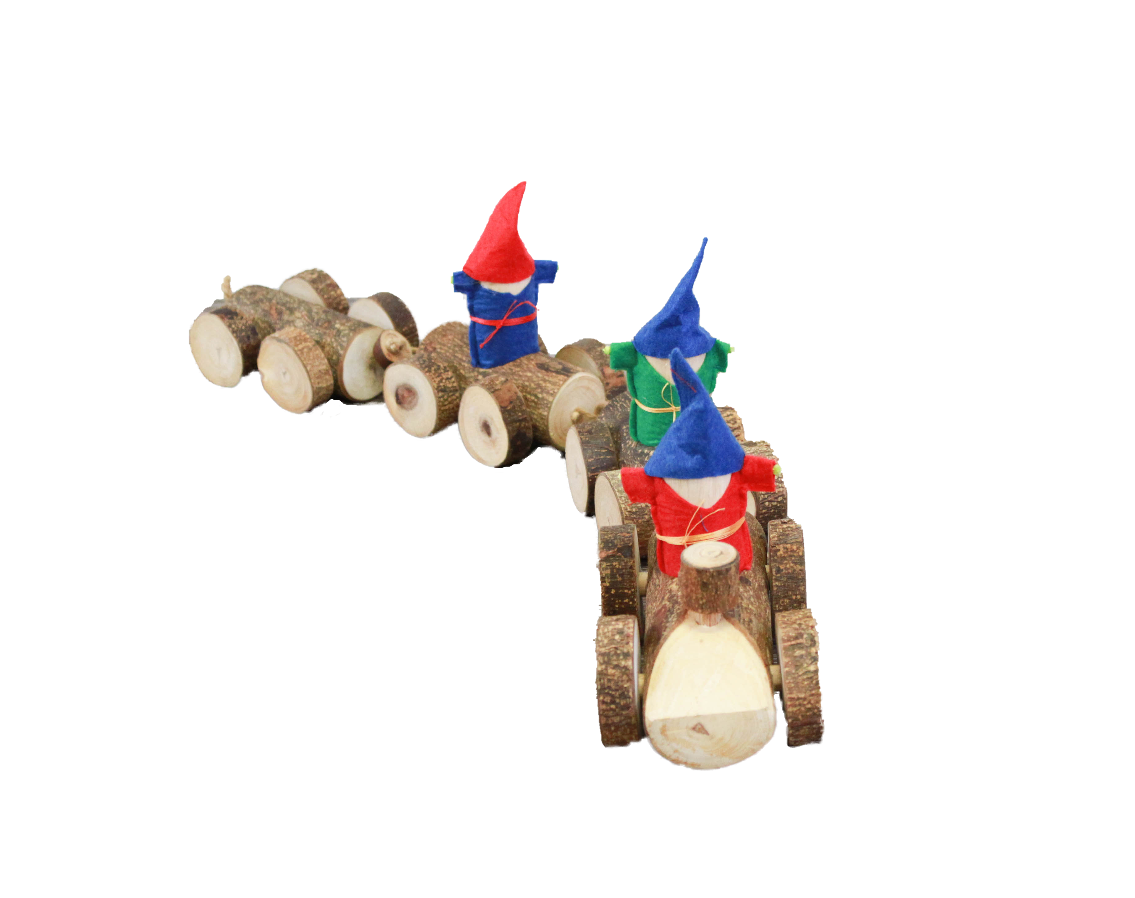 V59-103-01_4 Gnome log train - Image 1