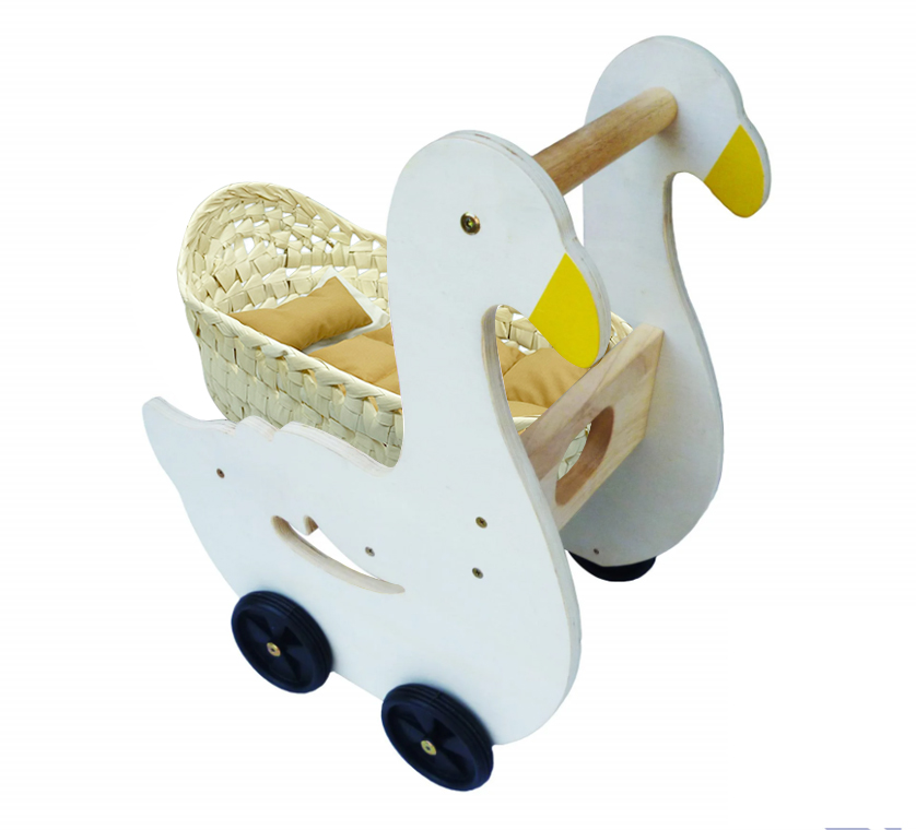 V59-154-8131-00 Duckling Doll Pram - Image 1