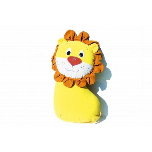 V59-330-01_3 Lion Cuddling Cushion - Image 1