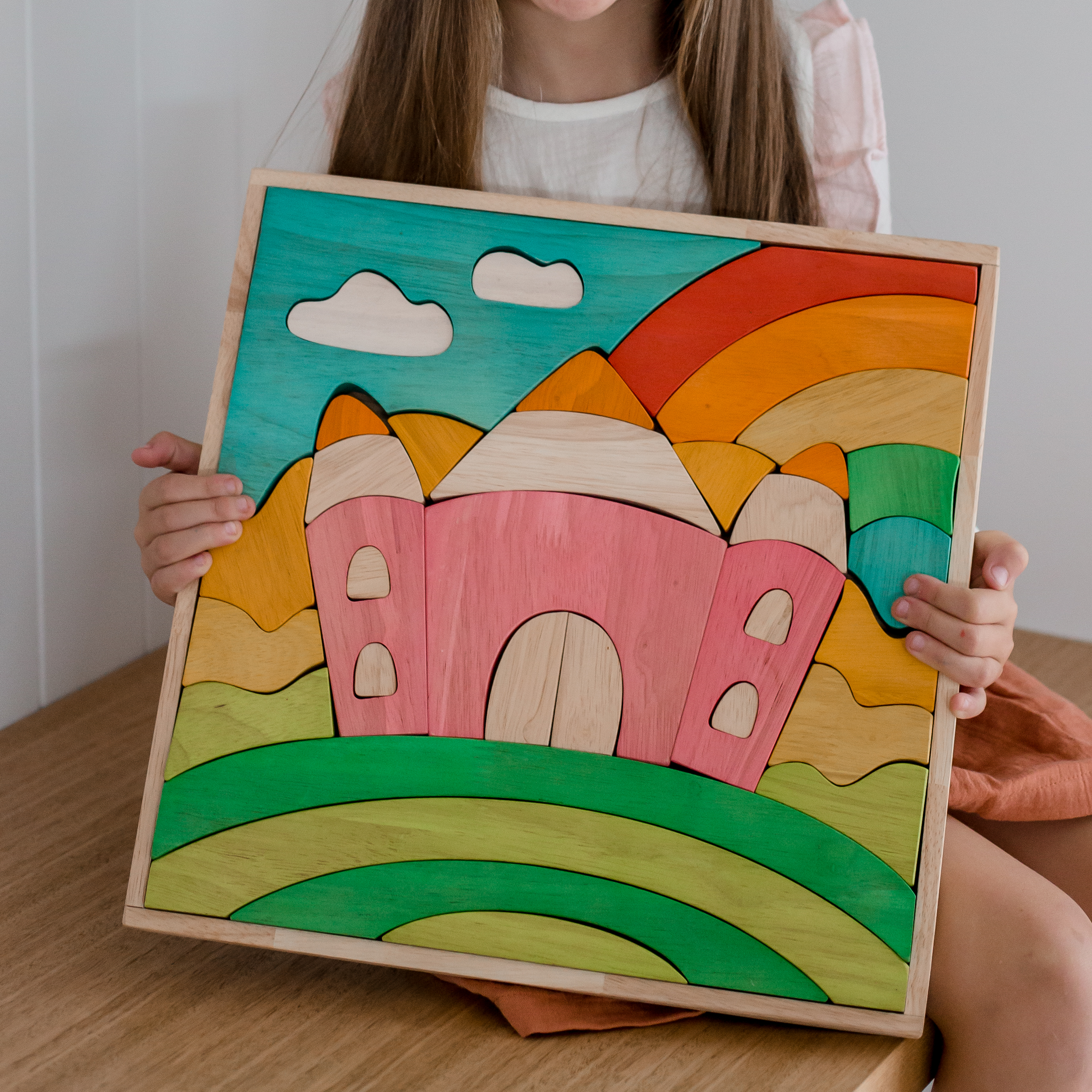 V59-967-159669-00 Fairy Castle Puzzle and play set - Image 1