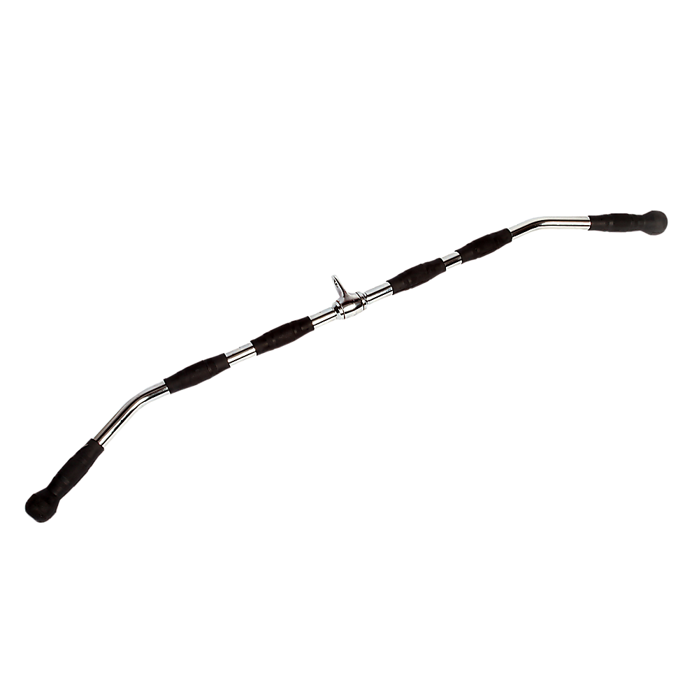 V63-784825-9082-00 Randy & Travis Rubber-Coated Lat Pull-Down Bar Attachment - Image 1