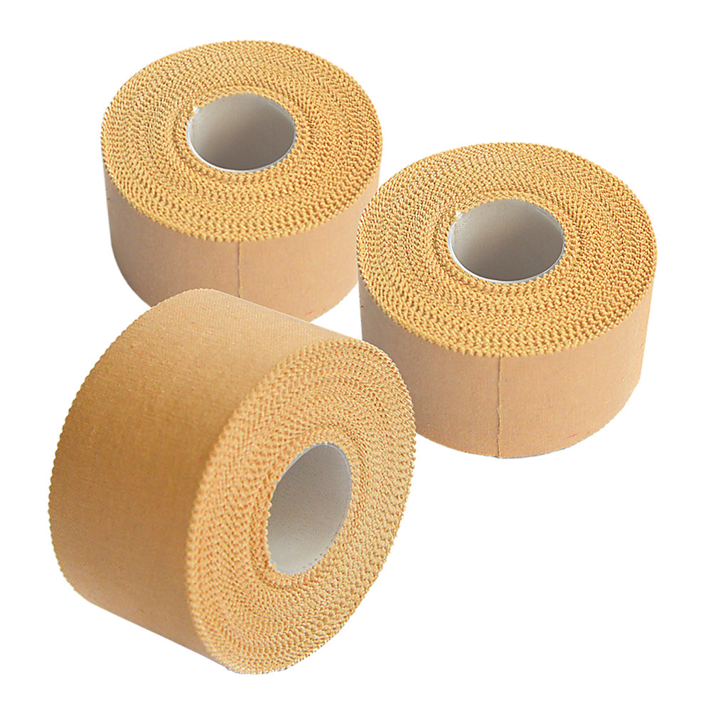 V63-799247-9173-00 Premium Rigid Sports Strapping Tape - 3 Rolls of 38mm X 13.7M - Image 1