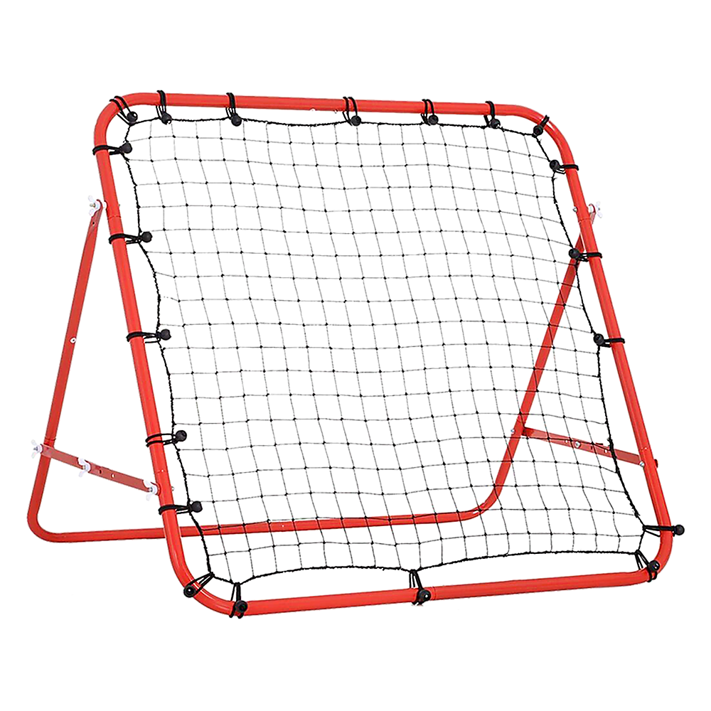 V63-823741-25937-00 Soccer Rebound Net Sports Trainer Rebounder Football Game Practice Training Goal - Image 1