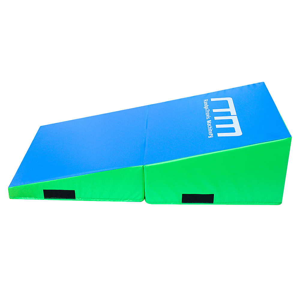 V63-824041-26010-00 120x60x35cm Foldable Soft Incline Gymnastics Mat Wedge Yoga Gym Balance Training - Image 1