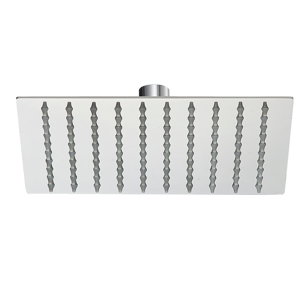 V63-826361-19207-00 200mm Shower Head Square 304SS Polished Chrome Finish - Image 1