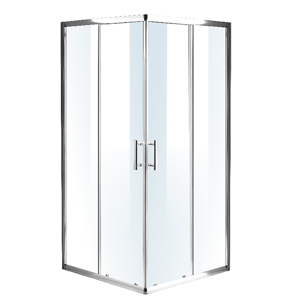 V63-829411-632191655f4fc.1000x1000-00 1200 x 1200mm Sliding Door Nano Safety Glass Shower Screen By Della Francesca - Image 1