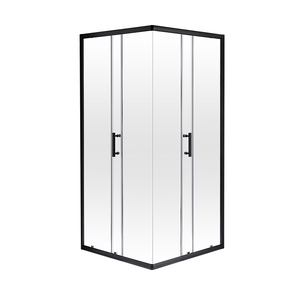 V63-829421-632187725c60e.1000x1000-00 800 x 800mm Sliding Door Nano Safety Glass Shower Screen By Della Francesca - Image 1