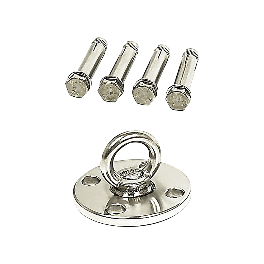 V63-838671-49488-00 304 Stainless Steel Suspension Hook Wall Ceiling Mount Hanger Anchor Bracket - Image 1
