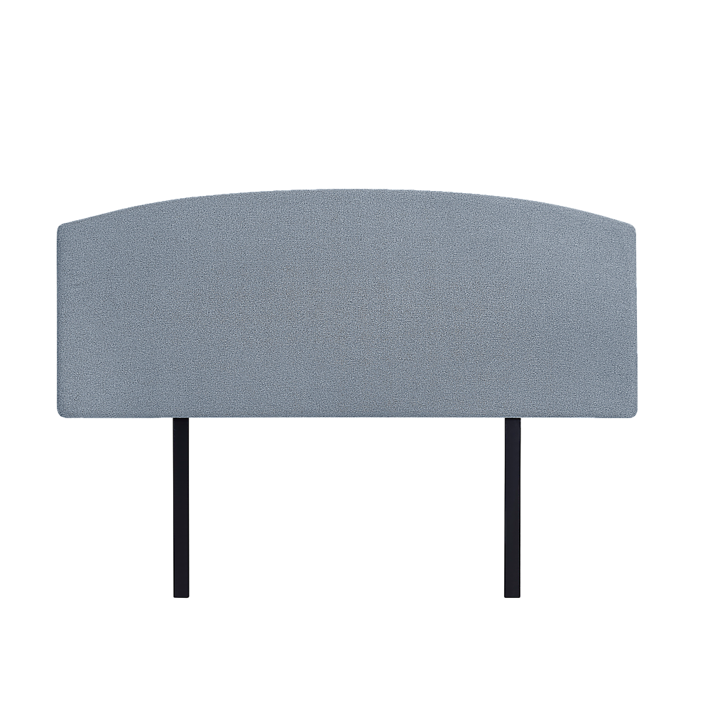 V63-839751-638474a40afe2.1000x1000-00 Linen Fabric Double Bed Curved Headboard Bedhead - Berlin Blue - Image 1