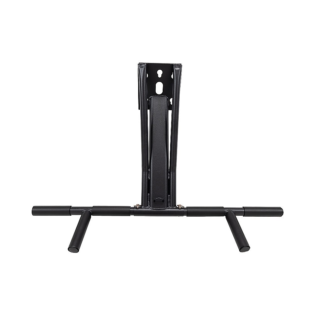 V63-920791-201689-00 Wall Mounted Pull Up Bar 2 IN 1 Pull Up Dip Bar Station Outdoor Strength Training Home Gym - Image 1