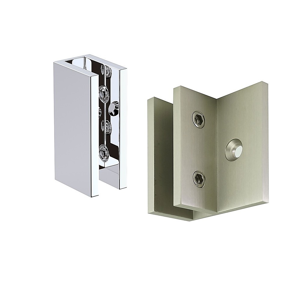 V63-930701-201251-00 Glass-to-wall/floor Shower Screen U-bracket in Chrome - Image 1