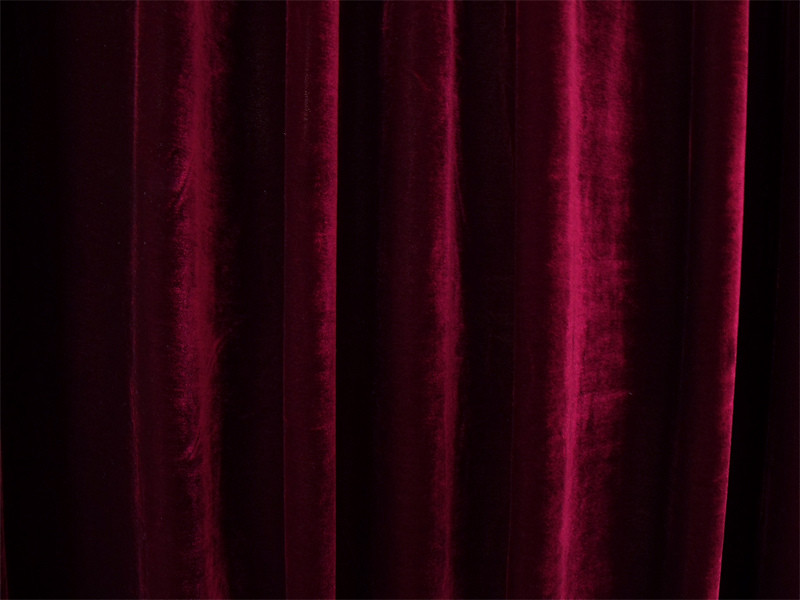 V702-CNA7-4LNBWINE-202505080935-00 Long 4-Way Stretch Velvet Curtains 600x265cm with 30 hooks Pinch Pleat Burgundy - Image 1