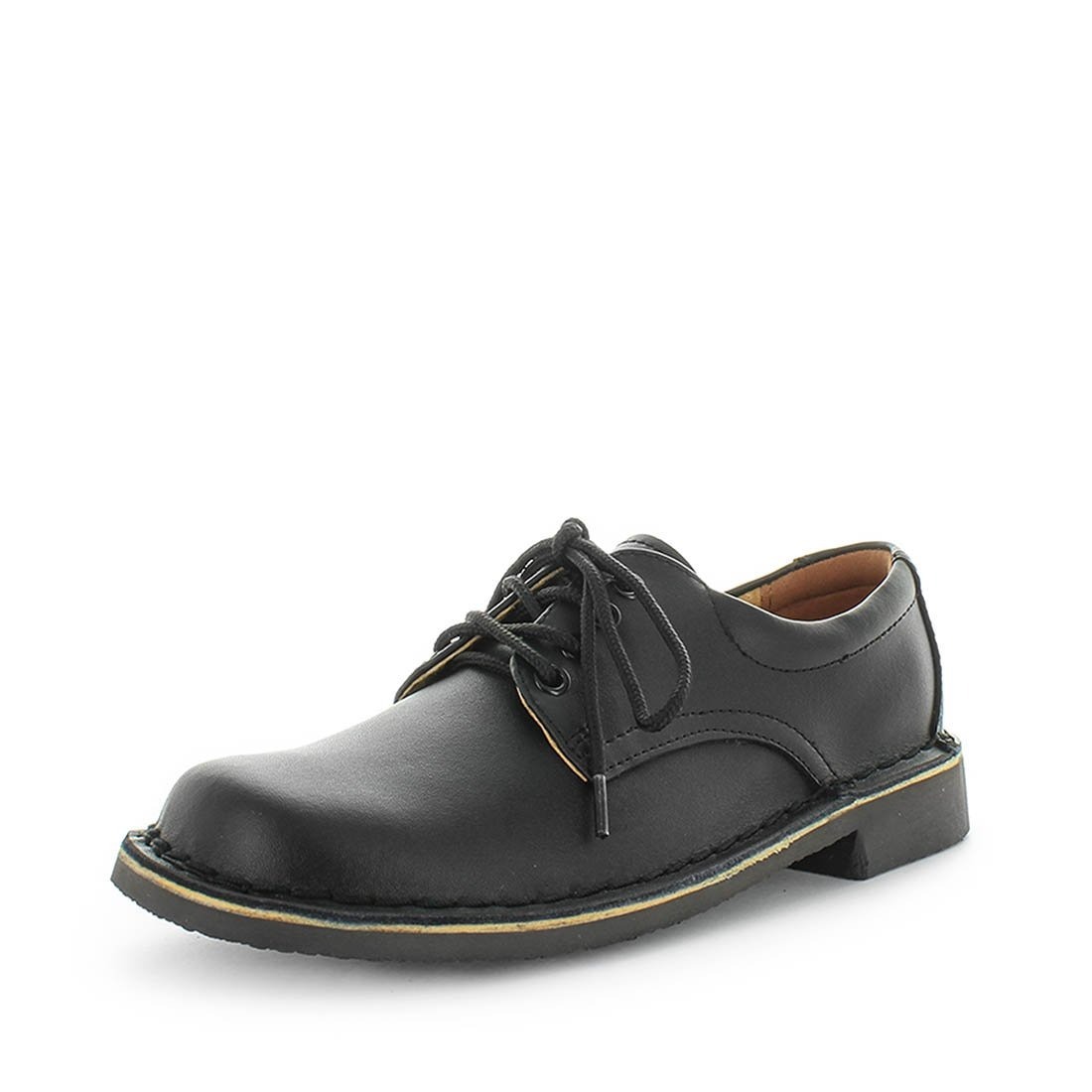 V717-9333333040902-192126-00 WILDE SCHOOL Girl's JEZRA-Snr School Black/Smooth Shoe 6US - Image 1