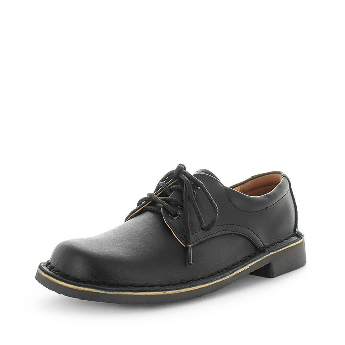 V717-9333333152421-192190-00 WILDE SCHOOL Girl's JEZRA-Jnr School Black/Smooth Shoe 1US - Image 1