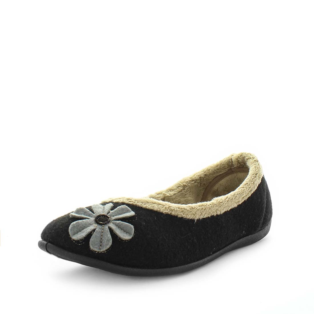 V717-9333333440177-187088-00 Panda PELGIN Slippers Uggs Black Shoe 6 - Image 1