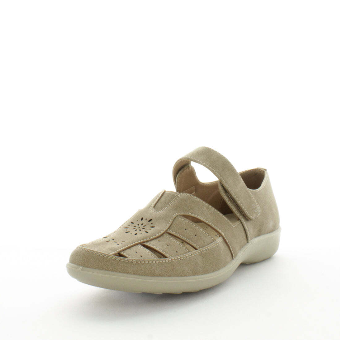 V717-AMURPHY-BEIGE-8-192902-00 AEROCUSHION Women's MURPHY Sandals Beige Shoe 8US - Image 1