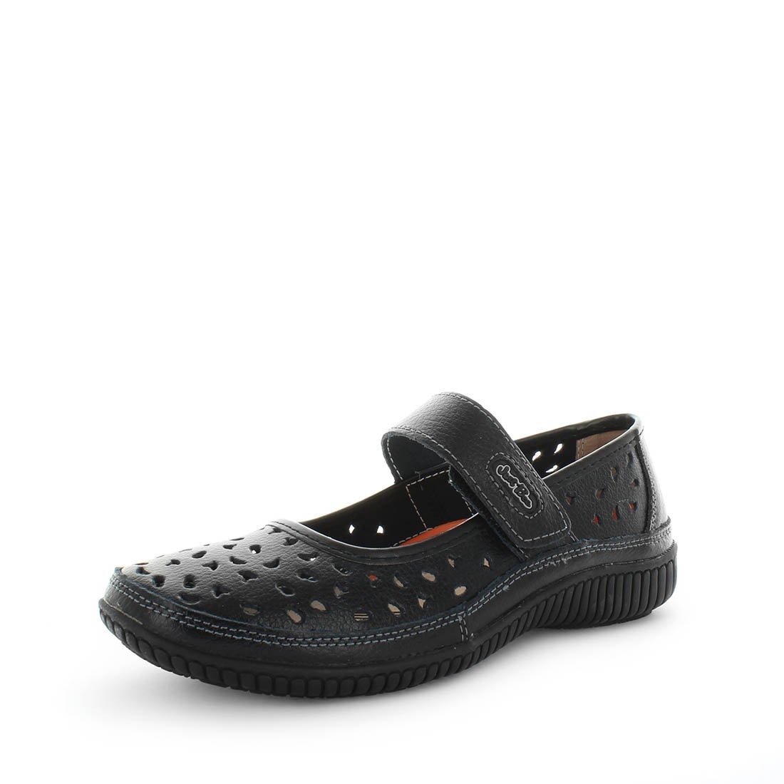 V717-JBCALE-BLACK-40-188553-00 JUST BEE Women's CALEBASIC Flats Black 40EU - Image 1