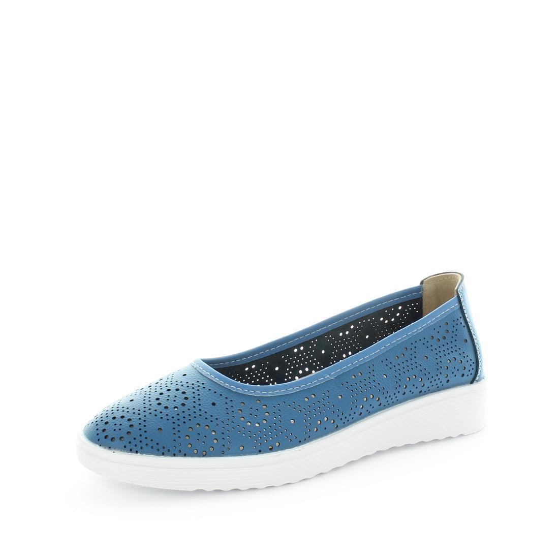 V717-JBCARIN-BLUE-40-188328-00 JUST BEE Women's CARIN Flats Blue 40EU - Image 1