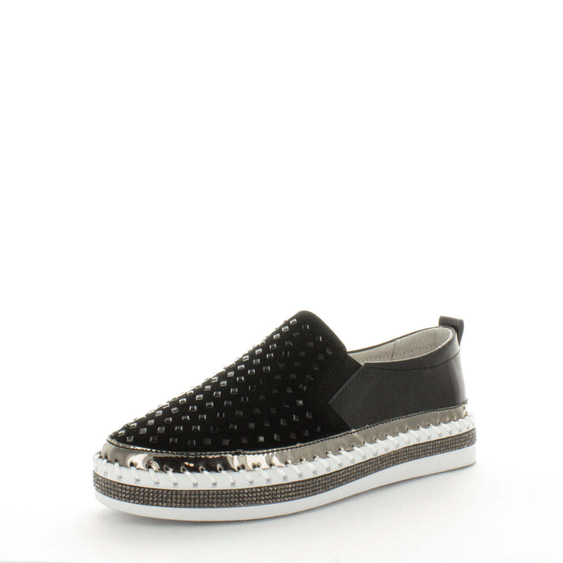 V717-JBCHING-BLACK-39-188582-00 JUST BEE Women's CHING Loafers / Slip ons Black 39EU - Image 1