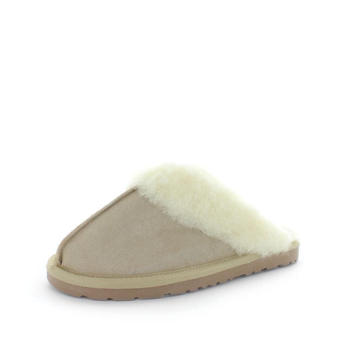 V717-JBCITA-SAND-10-189029-00 JUST BEE Women's CITA Slippers Sand 10US - Image 1