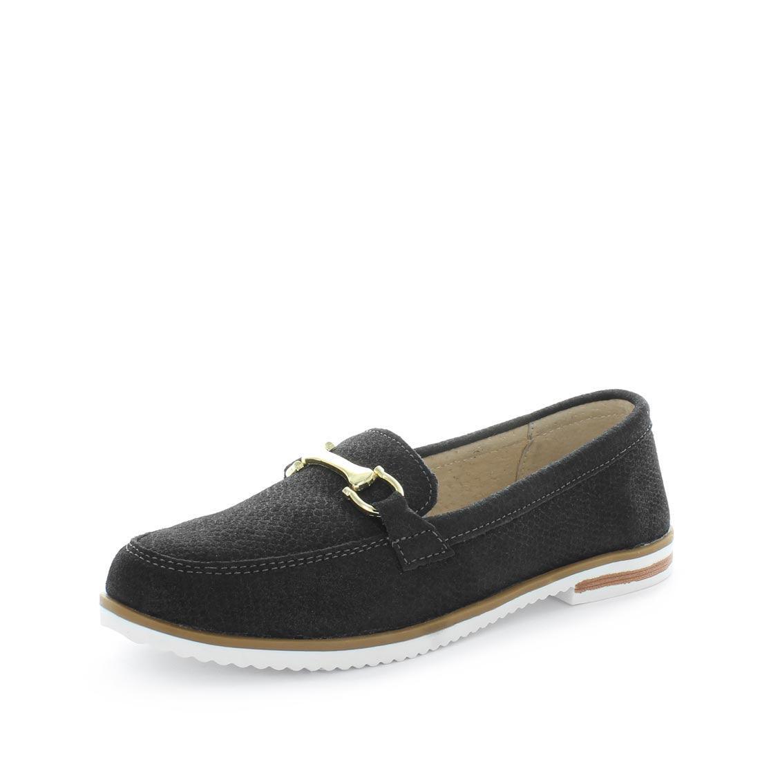 V717-JBCRESSY-BLACKSNAKE-39-189028-00 JUST BEE Women's CRESSYA Loafers / Slip ons Black Snake 39EU - Image 1