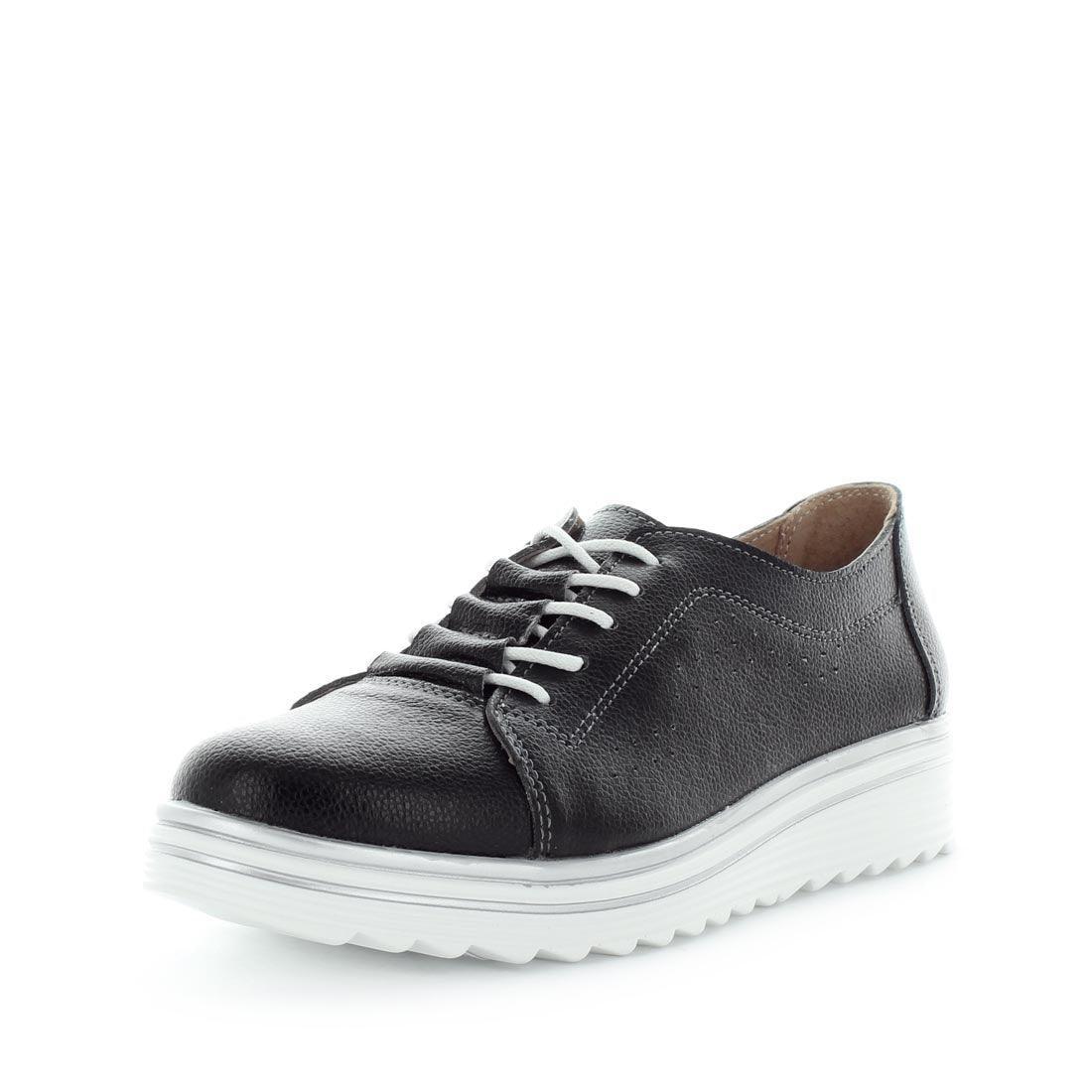 V717-JBCURVES-BLACK-37-188786-00 JUST BEE Women's CURVES Sneakers Black 37EU - Image 1