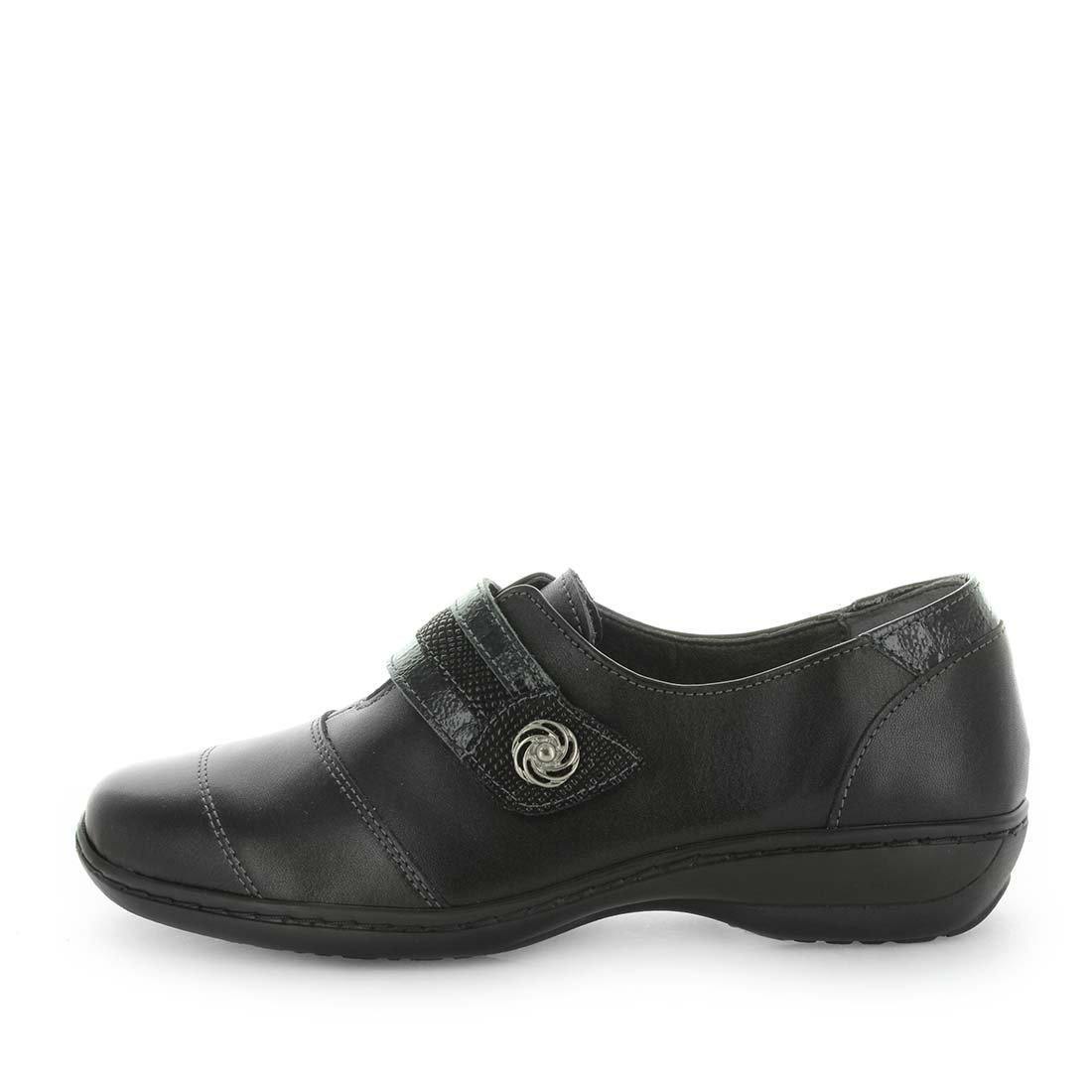 V717-KFKHIA-BLACKMULTI-41-192903-00 KIARFLEX Women's KHIA Loafers / Slip ons Black Multi Shoe 41EU - Image 1