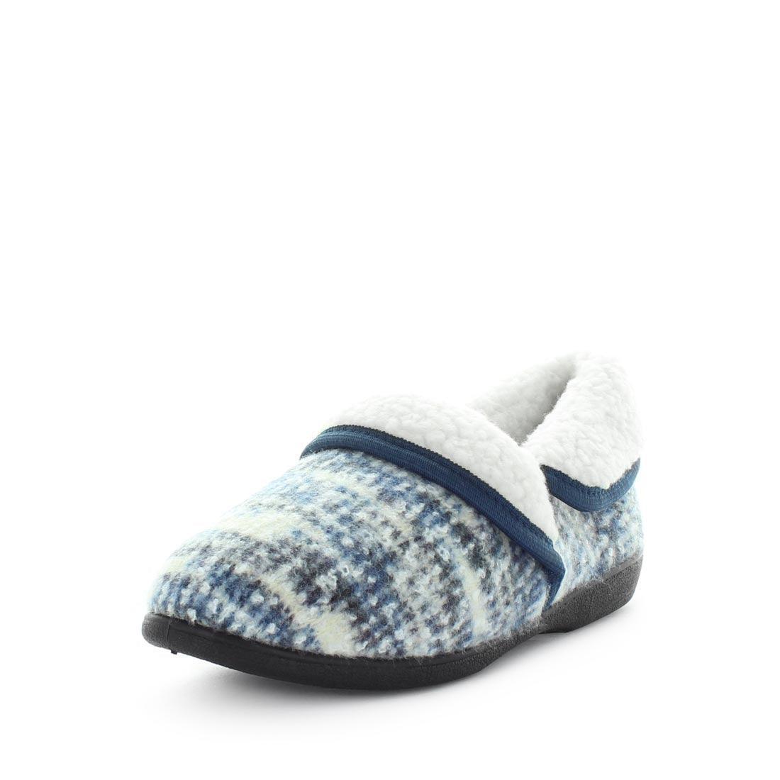 V717-PEBA4-BLUEKNIT-10-187516-00 Panda PEBA4 Slippers Uggs Blue Knit Shoe - Image 1