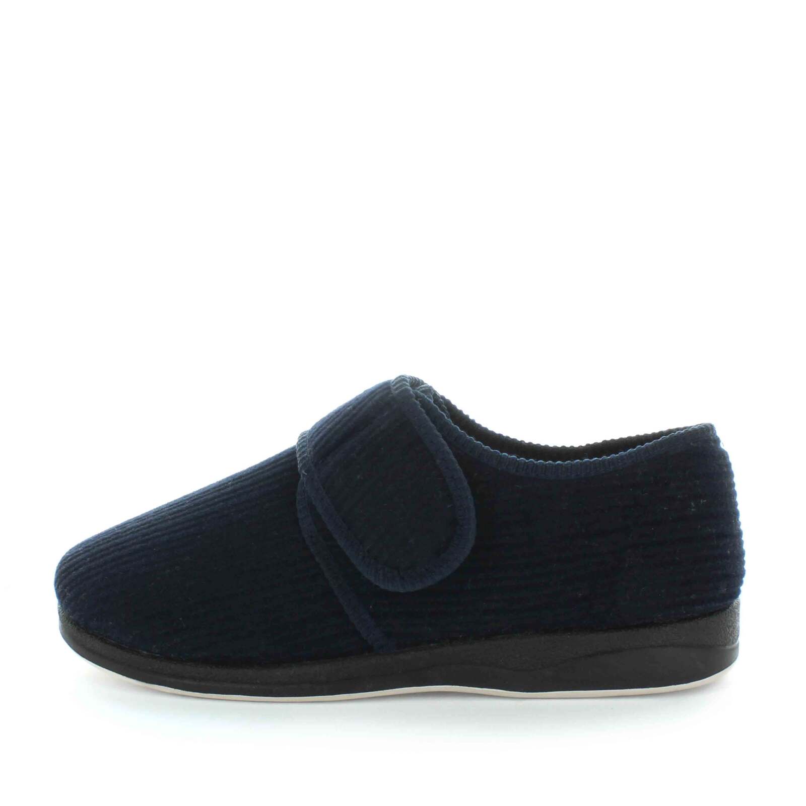 V717-PELI-NAVYCORD-11-187110-00 Panda PELI Slippers Uggs Navy Cord Shoe 11 - Image 1