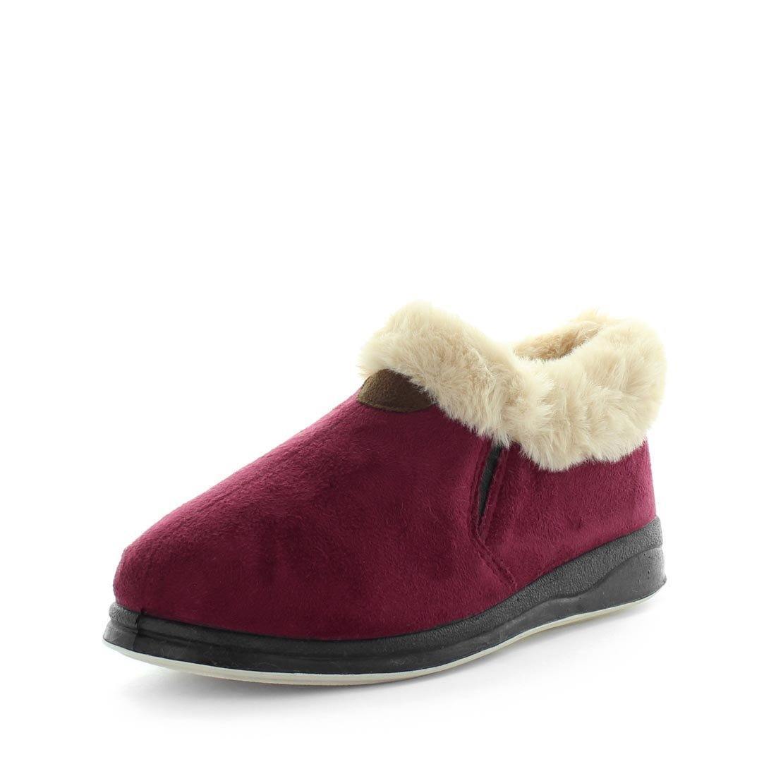 V717-PELIVIA-BURGUNDY-6-187450-00 Panda PELIVIA Slippers Uggs Burgundy Shoe 6 - Image 1